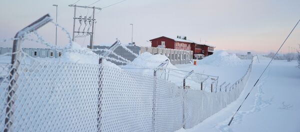 مخيم اللاجئين على الحدود الروسية الشمالية - سبوتنيك عربي