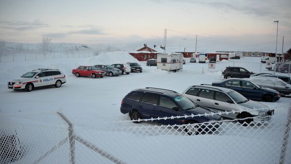 مخيم اللاجئين على الحدود الروسية الشمالية - سبوتنيك عربي
