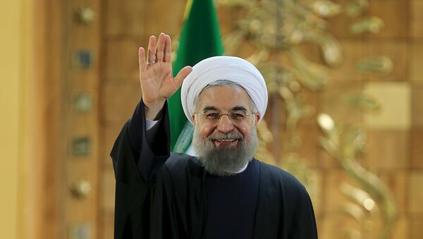 الرئيس الإيراني حسن الروحاني - سبوتنيك عربي