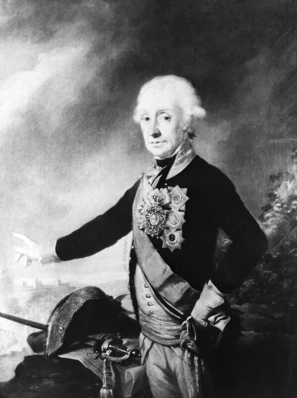 لوحة لألكسندر سوفوروف لوحة لألكسندر سوفوروف - سبوتنيك عربي