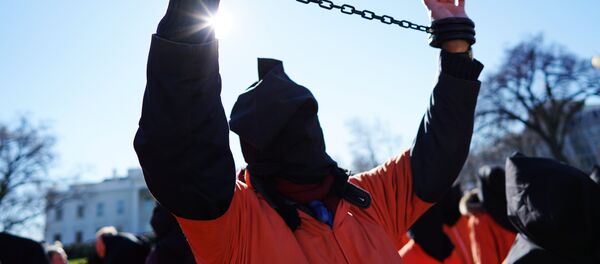 مظاهرة ضد سجن غوانتانامو - سبوتنيك عربي