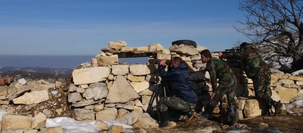 وحدات الجيش السوري في ريف اللاذقية - سبوتنيك عربي