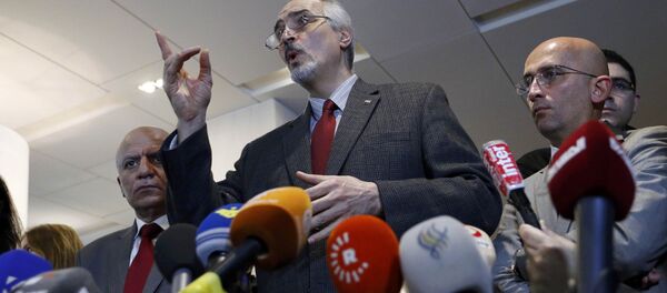 محادثات جنيف غير المباشرة بين وفدي الحكومة والمعارضة السورية - سبوتنيك عربي