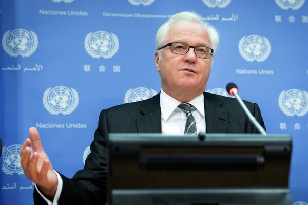 مندوب روسيا الدائم في الأمم المتحدة فيتالي تشوركين - سبوتنيك عربي