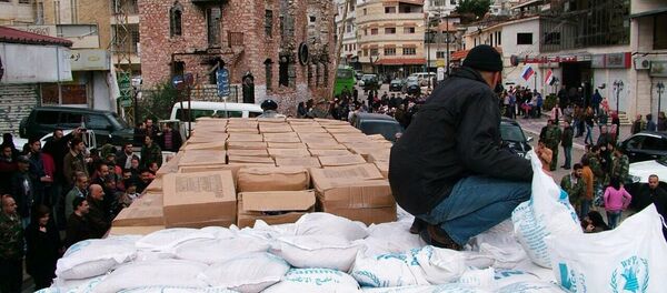 مساعدات من الحليف الروسي إلى مطار حميمم في اللاذقية - سبوتنيك عربي