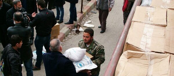 مساعدات من الحليف الروسي إلى مطار حميمم في اللاذقية مساعدات من الحليف الروسي إلى مطار حميمم في اللاذقية - سبوتنيك عربي