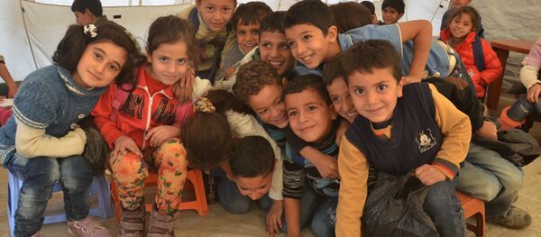 أطفال سوريا فى لبنان - سبوتنيك عربي