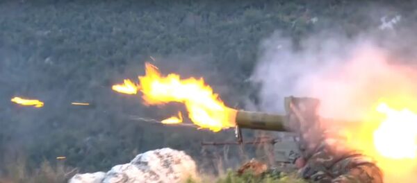 صاروخ كورنيت يدمر سيارة لجبهة النصرة - سبوتنيك عربي