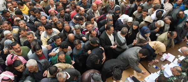 مشاركون في مؤتمر المصالحة بسوريا - سبوتنيك عربي