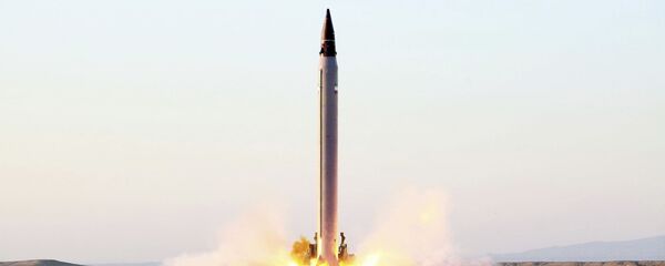 إطلاق صاروخ بالستي إيراني إطلاق صاروخ بالستي إيراني - سبوتنيك عربي