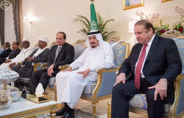 الملك سلمان مع السيسي والبشير ونواز شريف - سبوتنيك عربي