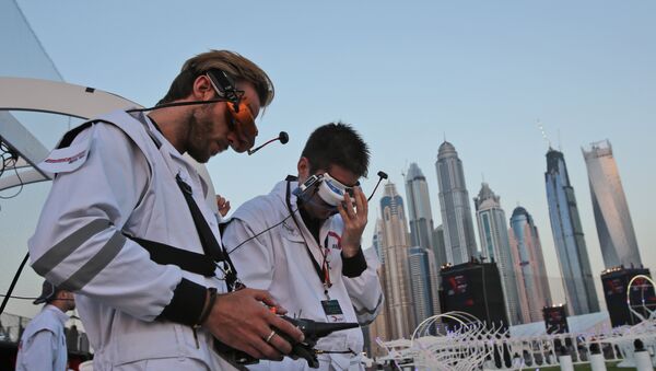 سباق الطائرات بدون طيار في دبي - سبوتنيك عربي