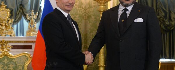 لقاء بوتين والملك محمد السادس - سبوتنيك عربي