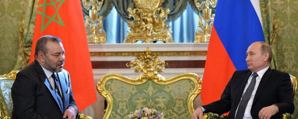 لقاء بوتين والملك محمد السادس - سبوتنيك عربي