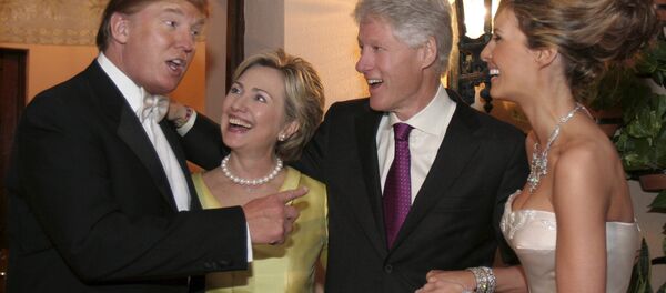 ترامب وكلينتون ترامب وكلينتون - سبوتنيك عربي