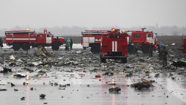 سقوط طائرة فلاي دبي جنوب روسيا سقوط طائرة فلاي دبي جنوب روسيا - سبوتنيك عربي