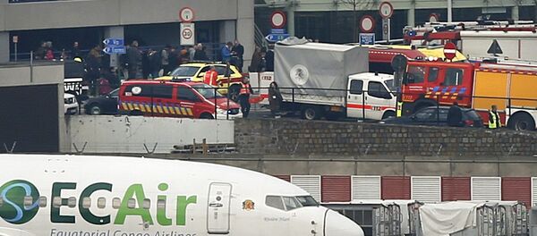 انفجاران يهز مطار العاصمة البلجيكية بروكسل - سبوتنيك عربي