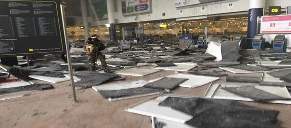 انفجار مطار بروكسل انفجار مطار بروكسل - سبوتنيك عربي