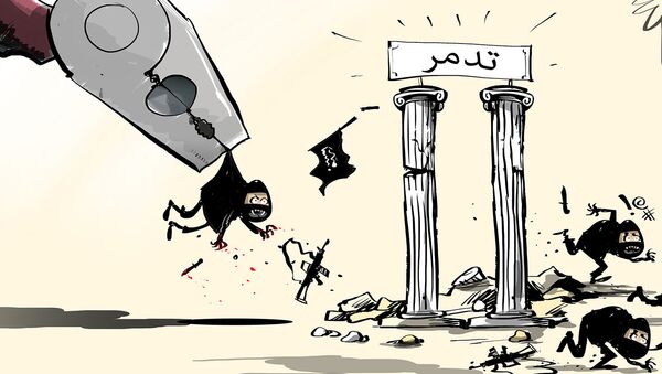 دحر داعش في تدمر - سبوتنيك عربي