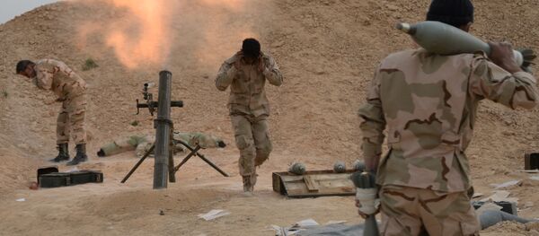 الجيش السوري يقصف موقعا للإرهابيين الجيش السوري يقصف موقعا للإرهابيين - سبوتنيك عربي