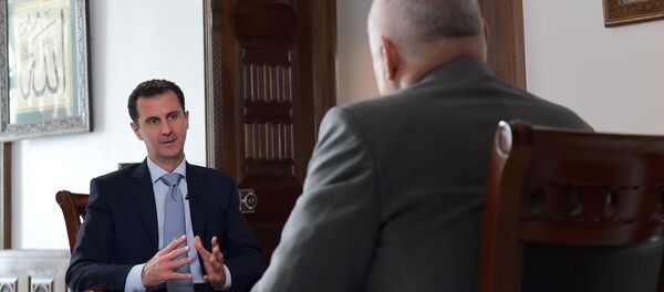 لقاء وكالة سبوتنيك مع الرئيس السوري بشار الأسد - سبوتنيك عربي