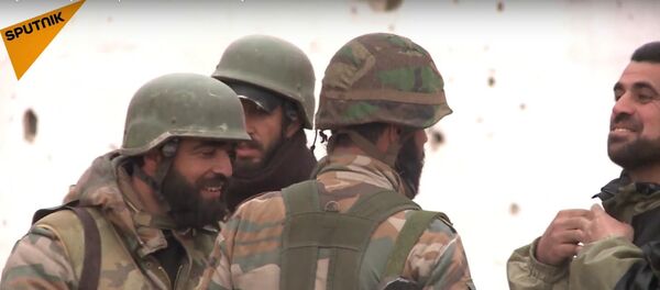 الجيش العربي السوري يفجر ألغام داعش في تدمر الجيش العربي السوري يفجر ألغام داعش في تدمر - سبوتنيك عربي