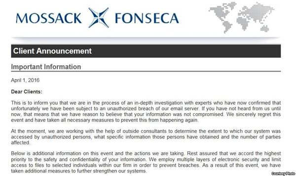 شركة موساك فونسيكا تعتذر - سبوتنيك عربي