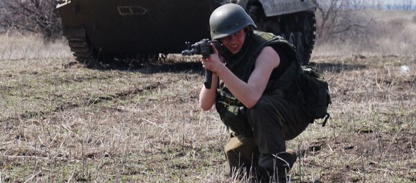 تدريبات وحدات حماية جمهورية دونيتسك الشعبية تدريبات وحدات حماية جمهورية دونيتسك الشعبية - سبوتنيك عربي