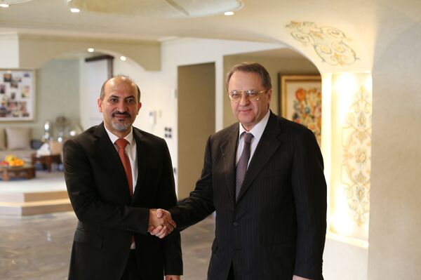 بوغدانوف والجربا - سبوتنيك عربي