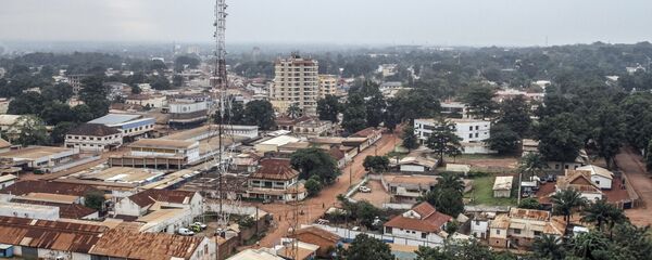 مشهد يطل على مدينة بانغوي من أعلى، جمهورية أفريقيا الوسطى. - سبوتنيك عربي
