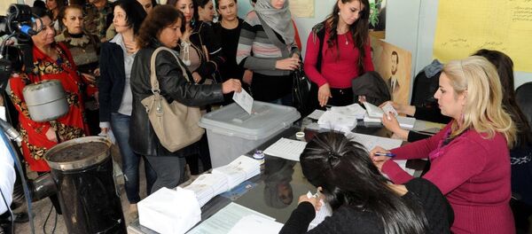 الانتخابات البرلمانية في سوريا - سبوتنيك عربي