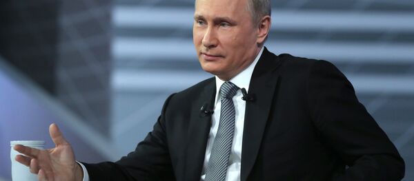 الحوار المباشر للرئيس فلاديمير بوتين مع المواطنين الروس - سبوتنيك عربي