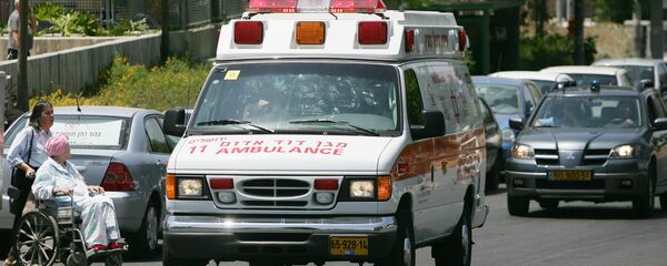 سيارة إسعاف إسرائيلية سيارة إسعاف إسرائيلية - سبوتنيك عربي