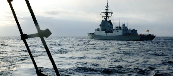 بارجة حربية لحلف شمال الأطلسي بارجة حربية لحلف شمال الأطلسي - سبوتنيك عربي