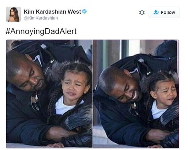 كانيي ويست وابنتهما نورث - سبوتنيك عربي