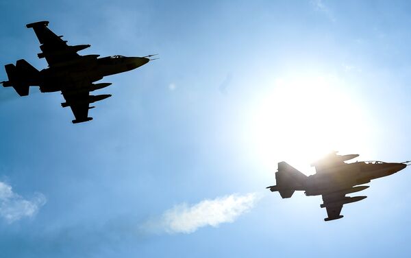 مقاتلتان قاذفتان من طراز سو-25 - سبوتنيك عربي