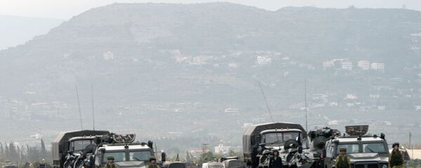 البروفة العامة للعرض العسكري بمناسبة إحياء الذكرى الـ 71 لعيد النصر، في القاعدة العسكرية حميميم في سوريا. البروفة العامة للعرض العسكري بمناسبة إحياء الذكرى الـ 71 لعيد النصر، في القاعدة العسكرية حميميم في سوريا. - سبوتنيك عربي