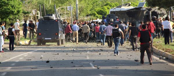 انفجار في ديار بكر التركية - سبوتنيك عربي