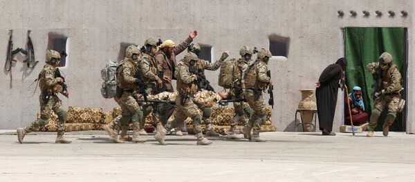 المعرض العسكري SOFEX-2016 في الأردن بقاعدة الملك عبدالله الثاني في عمان، 11 مايو/ آيار 2016. - سبوتنيك عربي