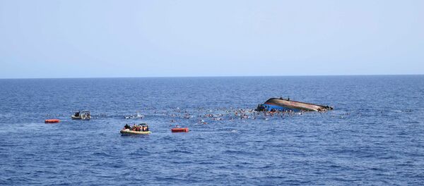 غرق مركب لمهاجرين - سبوتنيك عربي