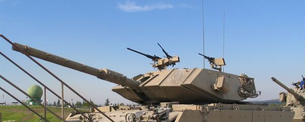 دبابة إسرائيلية دبابة إسرائيلية - سبوتنيك عربي