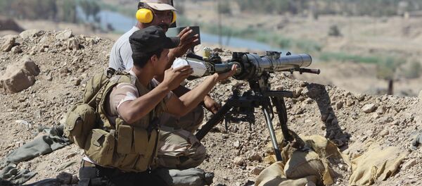 القوات العراقية تطلق النار فى الفلوجة القوات العراقية تطلق النار فى الفلوجة - سبوتنيك عربي