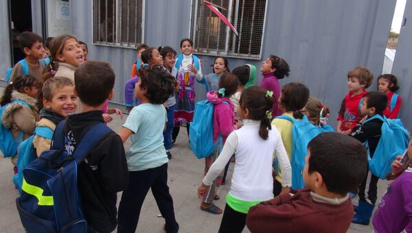 أطفال كفريا والفوعة أطفال كفريا والفوعة - سبوتنيك عربي