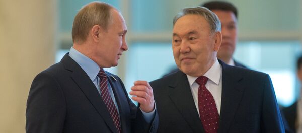 بوتين ونزاربايف - سبوتنيك عربي