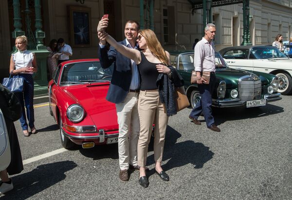 عرض السيارات الكلاسيكية في موسكو - سبوتنيك عربي