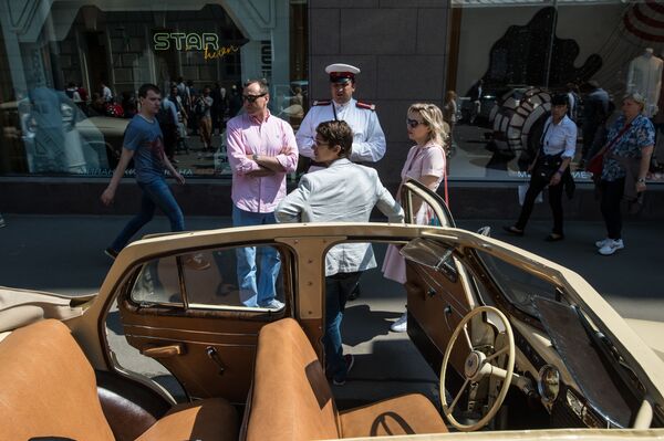 عرض السيارات الكلاسيكية في موسكو - سبوتنيك عربي