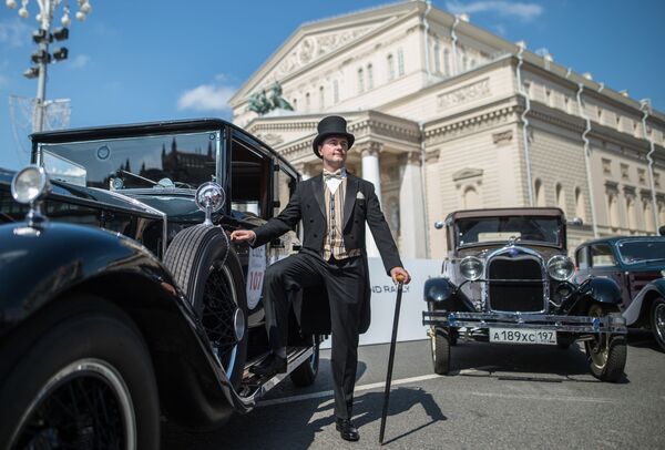 عرض السيارات الكلاسيكية في موسكو - سبوتنيك عربي