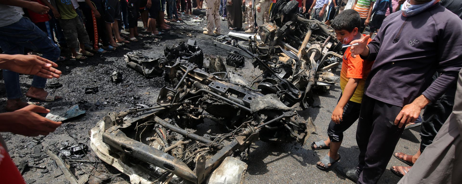 صورة أرشيفية لتفجير سيارة مفخخة في بغداد - سبوتنيك عربي, 1920, 04.07.2016
