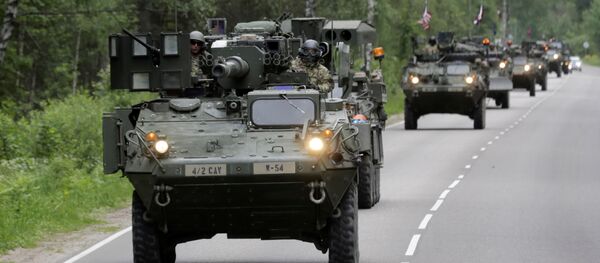 آليات مدرعة أمريكية - سبوتنيك عربي