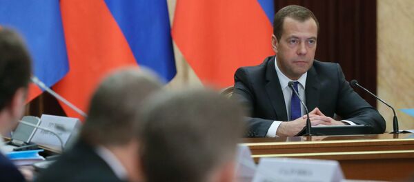 رئيس الحكومة الروسية دميتري ميدفيديف - سبوتنيك عربي